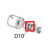 Graphite washer, Φ6.2*9.5*0.5t Godex T10