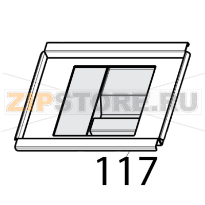Filter Tecnoinox FRS35E7 Filter Tecnoinox FRS35E7Запчасть на деталировке под номером: 117