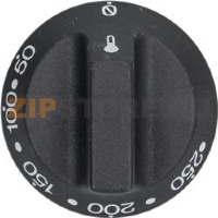 ЧЕРНАЯ РУЧКА Ø 55 ММ 50-250°C