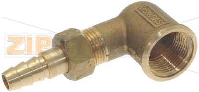 КОЛЕНЧАТЫЙ КОНЦЕВОЙ ФИТИНГ ДЛЯ ШЛАНГА 