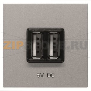 USB-переходник, 2М, 2х750 мА, 1х1500 мА, серебристый ABB 2CLA228500N1301 