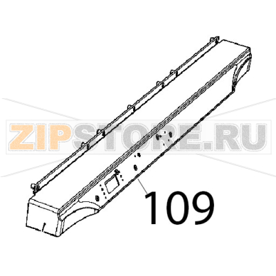Cruscotto comandi dynamic LM 800 Unox XFT 185 Cruscotto comandi dynamic LM 800 Unox XFT 185Запчасть на деталировке под номером: 109