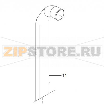 Steigleitung Winterhalter UC-M Steigleitung Winterhalter UC-MЗапчасть на деталировке под номером: 11Название запчасти на немецком языке: Steigleitung Winterhalter UC-M