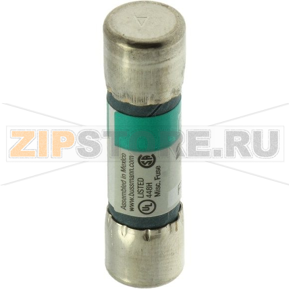 Предохранитель, 1 A, AC 250 В, 10x38 мм, UL, CSA, с задержкой Eaton BUSS MIDGET FUSE 