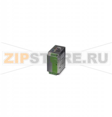 Уст. на монт. рейку имп. ист. пит. Phoenix Contact QUINT-PS-3X400-500AC/24DC/5 такт. генер. в перв. цепи, 24 В DC / 5 А, 3-ф.Минимальный заказ: 1 шт.Упаковка: 1 шт.