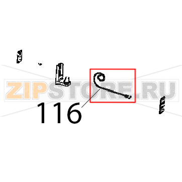 Microinterruttore porta magnetico Unox XBC 1005E Microinterruttore porta magnetico Unox XBC 1005EЗапчасть на деталировке под номером: 116