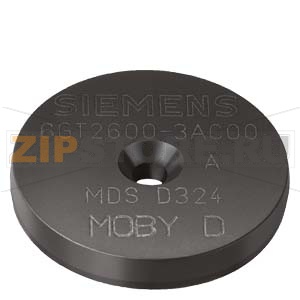 MOBY D МОБИЛЬНЫЙ НОСИТЕЛЬ ДАННЫХ MDS D324 KNOP, ДИАМЕТР 27 MM X ВЫСОТА 4 MM, ПАМЯТЬ ПОЛЬЗОВАТЕЛЯ 992BYTE EEPROM, ISO 15693, IP 67, Siemens 6GT2600-3AC00 