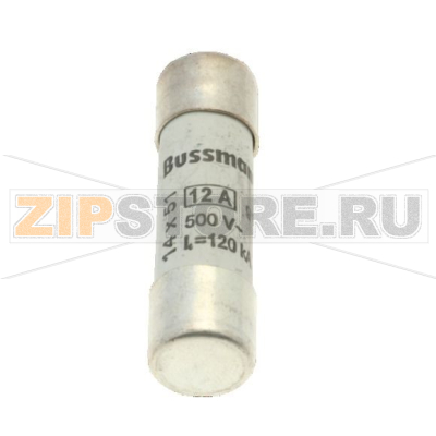 Предохранитель, 12 A, AC 500 В, 120 кА, 14x51 мм, gL/gG, IEC Eaton CYL FUSE &gt;STRIKER &gt;14x51 12 