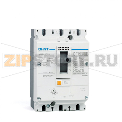 Выключатель автоматический 80 А, 150 кА, 3 полюса Chint NM8N-125R 