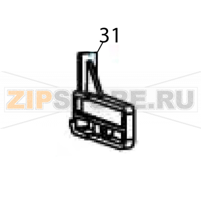 Print frame lock handle Godex RT230i Print frame lock handle Godex RT230iЗапчасть на деталировке под номером: 31Название запчасти Godex на английском языке: Print frame lock handle RT230i.
