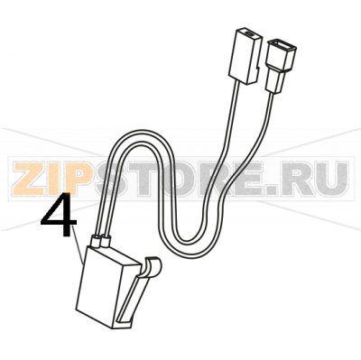 Микровыключатель Macap M2M Микровыключатель Macap M2MЗапчасть на деталировке под номером: 4