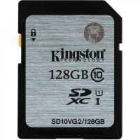 Карта памяти 128 Гб Kingston SD10VG2-128GB