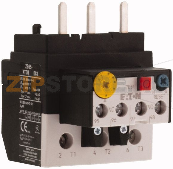 Реле перегрузки, 65-75A, 1НО+1НЗ Eaton ZB65-75 