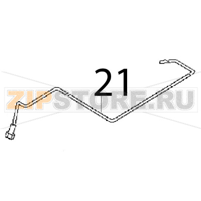 Tubo pieghevole DN10, L=400 Angelo Po 1G1FA0G Tubo pieghevole DN10, L=400 Angelo Po 1G1FA0GЗапчасть на деталировке под номером: 21