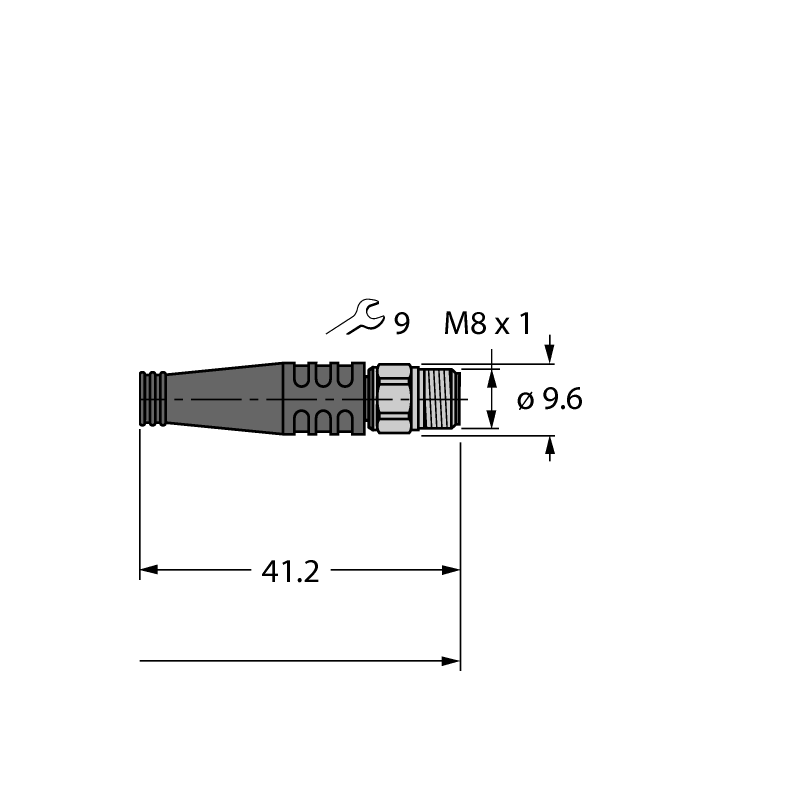 Кабель PUR Turck PKGV4M-4-PSGV4M/TXL 