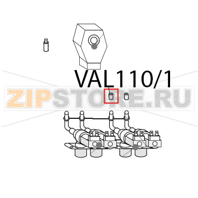 White flow-rate reduction unit Gierre FEV 64M White flow-rate reduction unit Gierre FEV 64MЗапчасть на деталировке под номером: VAL110/1