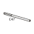 Label roll guide shaft Godex EZ-6300 plus
