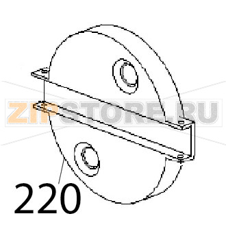 Camma movimento capotta Angelo Po KD130EAT Camma movimento capotta Angelo Po KD130EATЗапчасть на деталировке под номером: 220