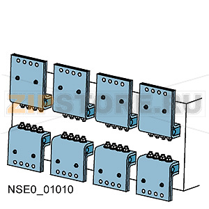 Принадлежность к выключателю 3WL, главный контакт 1 шт. для стационарного выключателя типоразмер   1, переднее присоединение снизу с одним отверстием до 1600 A Siemens 3WL9111-0AL52-0AA0 