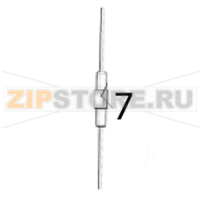 Portafusibile timer elettronico Silanos NE1300 Portafusibile timer elettronico Silanos NE1300Запчасть на деталировке под номером: 7