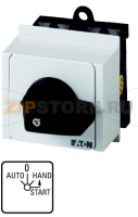 Переключатель, контакты: 4, 20 A, передняя панель: AUTO-0-HAND Eaton T0-2-15907/IVS