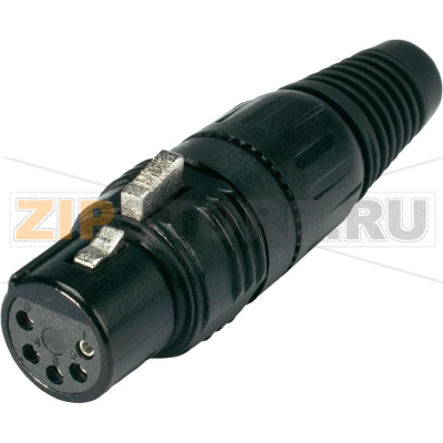 Разъем XLR Hicon HI-X5CF-B 