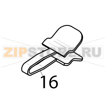 Support for safety thermostat sensor Piron P920RXS Support for safety thermostat sensor Piron P920RXSЗапчасть на деталировке под номером: 16