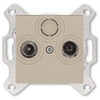 Розетка проходная TV-R, 7 дБ, кофе макиато ABB 2CHH083607A6018