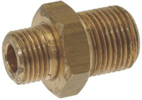 ПРЯМОЙ ШТУЦЕР 1/8"G M12 ЛАТУНЬ