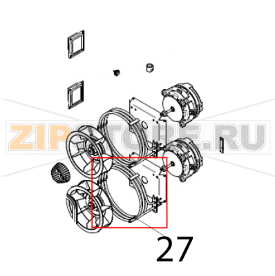 Resistenza 4500 W Piron PF1006_PI1 Resistenza 4500 W Piron PF1006_PI1Запчасть на деталировке под номером: 27