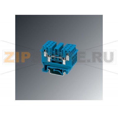 1-ярусный клеммный блок Phoenix Contact UDK 3 BU с двухсторонним расположением сдвоенных контактов, сечение: 0,2 - 2,5 мм², AWG: 30 - 12, ширина: 5,2 мм, цвет: синий.Минимальный заказ: 50 шт.Упаковка: 50 шт.