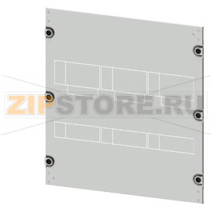 SIVACON S4 Masking frame SENTRON 3VA 3VA20 (up to 100 A) 3VA21 (up to 160 A) 3VA22 (up to 250 A) 3-pole, 4-pole Upright mounting position Fixed mounting Number of switches 3 Height 550 mm Width 600 mm Siemens 8PQ2055-6BA20 