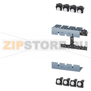 plug-in unit conversion kit for MCCB accessory for: circuit breaker, 4-pole 3VA6 150/250 Siemens 3VA9144-0KP10 