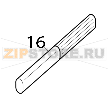 Print head cleaner Toshiba TEC B-852-TS12-QQ Print head cleaner Toshiba TEC B-852-TS12-QQЗапчасть на деталировке под номером: 16