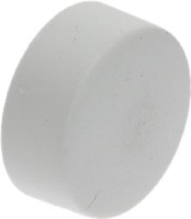 КНОПКА БЕЛАЯ МАТОВАЯ Ø 21 ММ