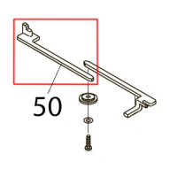 Supply rack gear L Toshiba TEC SP40II