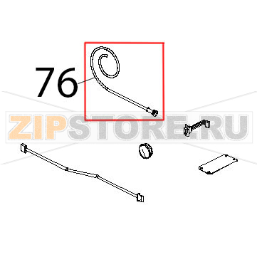 Microinterruttore porta magnetico Unox XB 403G Microinterruttore porta magnetico Unox XB 403GЗапчасть на деталировке под номером: 76