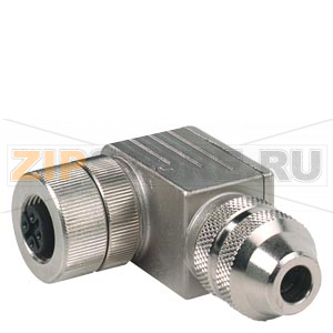 M12 SOCKET ДЛЯ PROFIBUS ANGLED, 5-ПОЛ., B CODING ВИНТОВЫЕ КЛЕММЫ, NO TERMINATING RESISTOR INTEGRATED Siemens 3RK1902-1DA00 