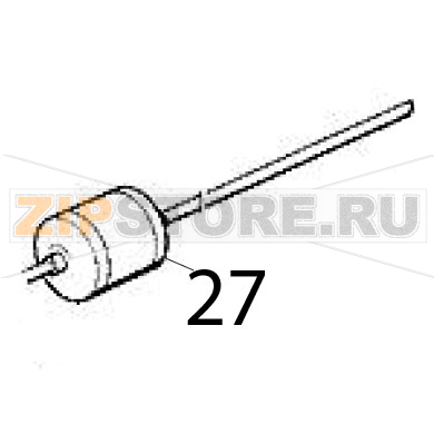 Filtro deumidificatore Scotsman MF 46 WS Filtro deumidificatore Scotsman MF 46 WSЗапчасть на деталировке под номером: 27