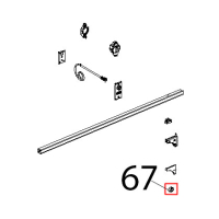 Calamita D=22.9 mm, per microporta Unox XBC 804
