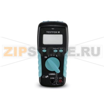 Цифровой мультиметр для измерения напряжения постоянного и переменного тока Phoenix Contact TESTFOX M а также постоянного тока и сопротивления.Минимальный заказ: 1 шт.Упаковка: 1 шт.
