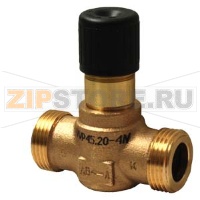 VVP45.20-4N - 2-ходовой седельный клапан, внешняя резьба, PN16, DN20, kvs 4 Siemens VVP45.20-4N