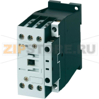 Контактор силовой 7.5 кВт, 24 В/DC, 18 А: 1 шт Eaton DILM17-01(RDC24)