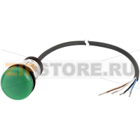 Оптический элемент для сигнальных колонн, зеленый, 24 В DC/AC: 1 шт Eaton C22-L-G-24-P63