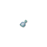 Наконечник плоский 6.3 мм, 0.8 мм, 180°, синий, 1 шт TE Connectivity 3-520107-2