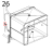 Riduzione J.G. DA D=10, A D=8 Unox XBC 604P