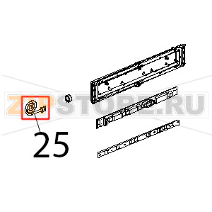 Cavo collegamento potenza controllo Unox XBC 815G Cavo collegamento potenza controllo Unox XBC 815GЗапчасть на деталировке под номером: 25