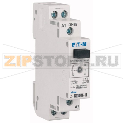 Реле установочное, 24 В/DC, 16 А: 1 шт Eaton Z-R23/16-20 