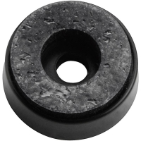 Ножка приборная 21x11.2 мм, черная, 1 шт TRU Components 1571794