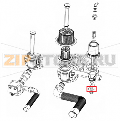 Rondella ø 30x13.5x0,8 rompigetto Silanos S 021      Rondella ø 30x13.5x0,8 rompigetto Silanos S 021Запчасть на сборочном чертеже под номером: 15Название запчасти на итальянском языке: Rondella ø 30x13.5x0,8 rompigetto Silanos S 021